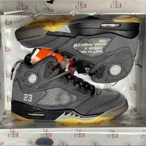 off white jordan 5 sizing